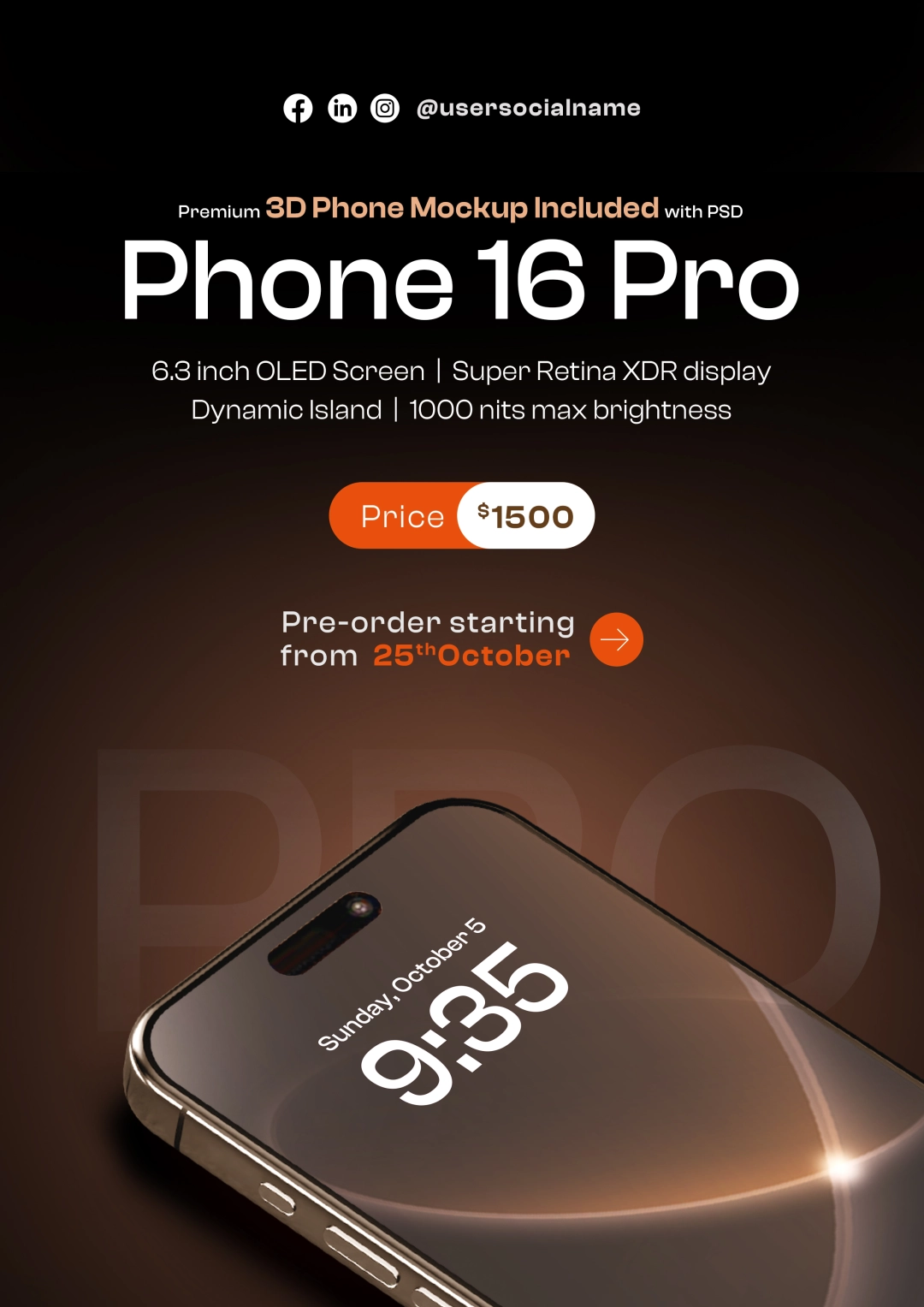 Sales Phone 16 pro
