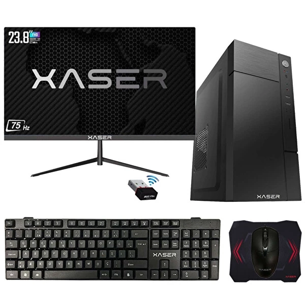 #WCL00032 - Xaser XSR395 Intel Core i5-2400 23.8&quot; 8 GB RAM 512 GB SSD FreeDOS Masa