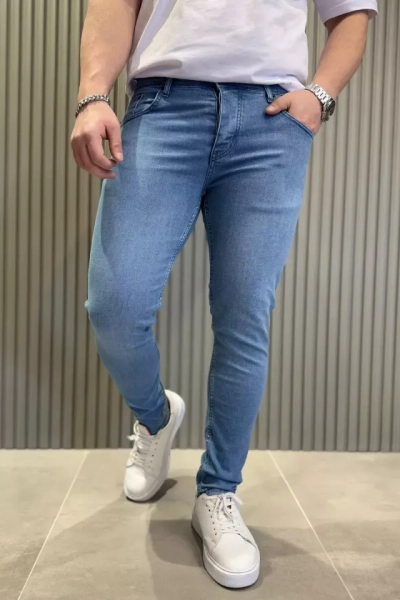 #WCL000011 - Erkek Slim Fit Jean Kot Pantolon
