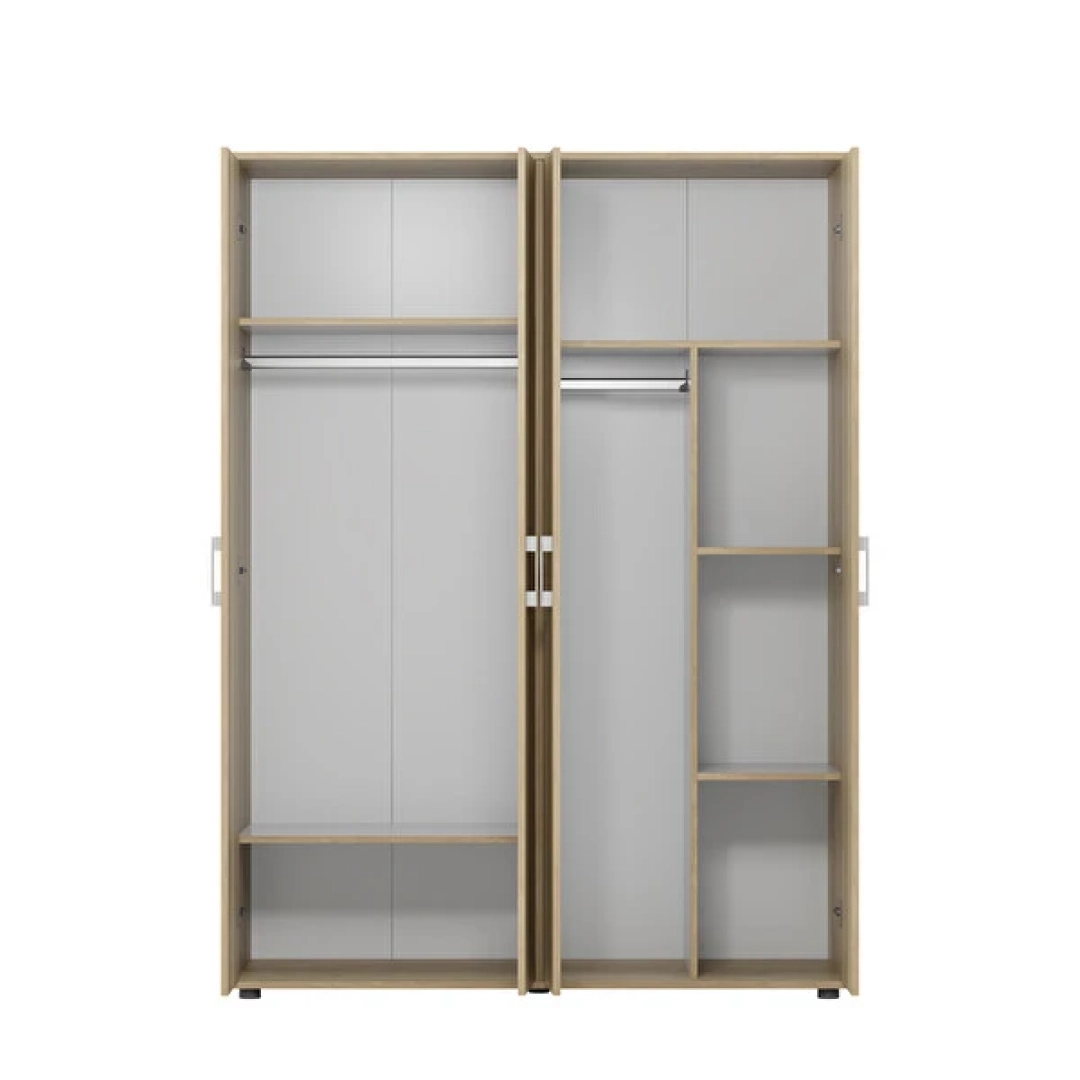 #82 - Adore Mobilya Trendline 4 Kapaklı Gardırop - Tori 137x187x51 CM