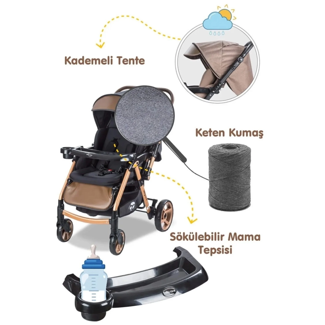 #137 - Baby Care Combo Maxi Çift Yönlü Puset